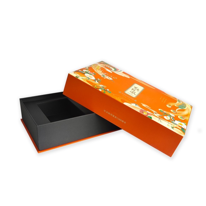 Base and Lid Gift Box for Tea Packaging