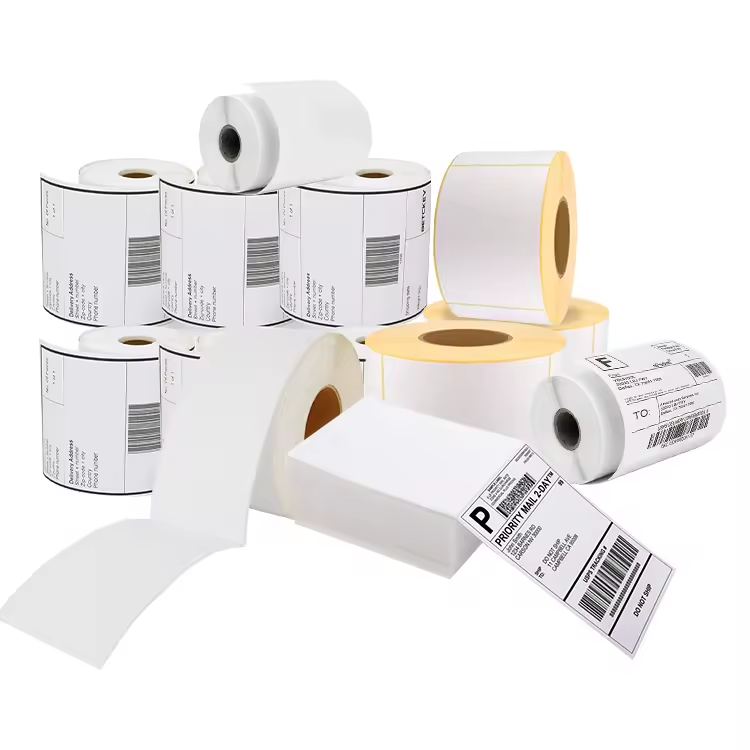 Blank Design Strong Adhesive Labels