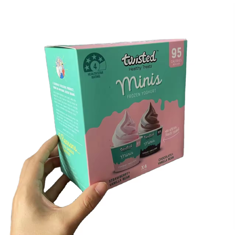 custom ice cream packaging paper box