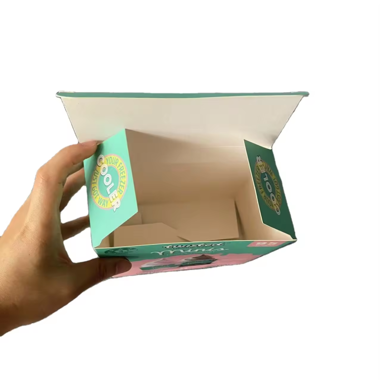 custom ice cream packaging paper box