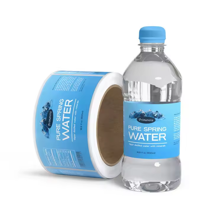 Custom Mineral Water Bottles Labels