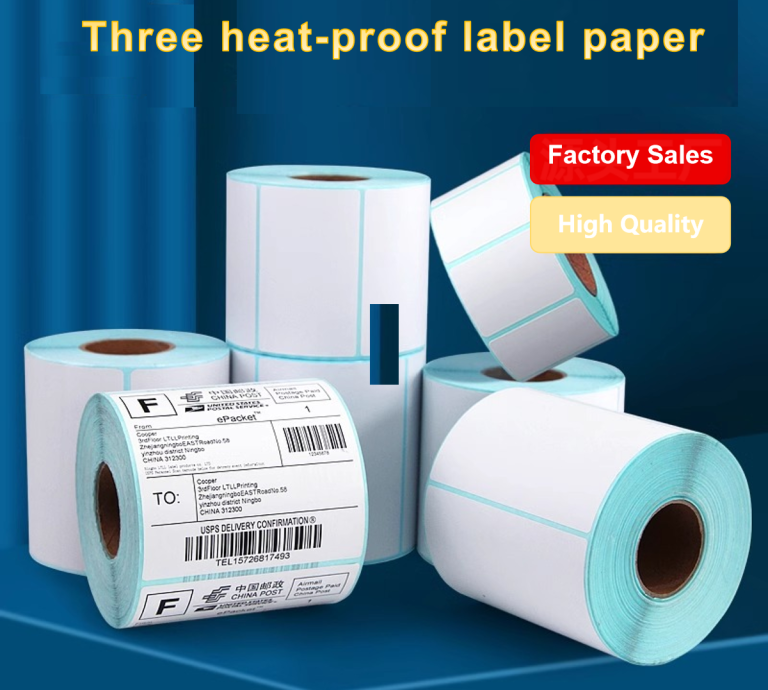 Custom heat-sensitive label