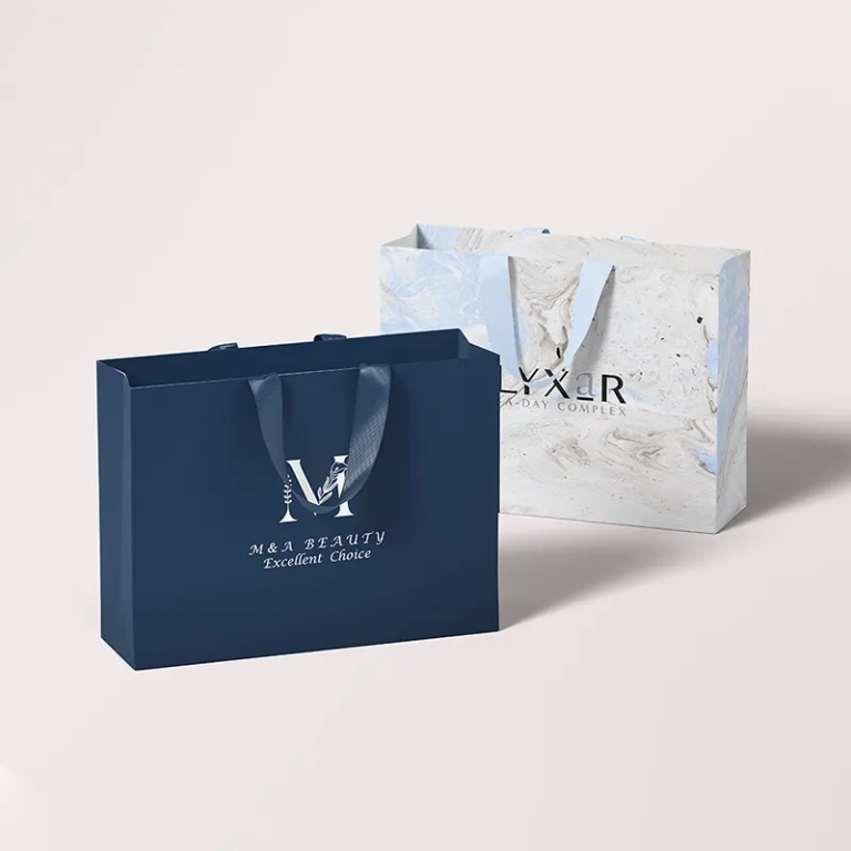 custom paper shopping bags