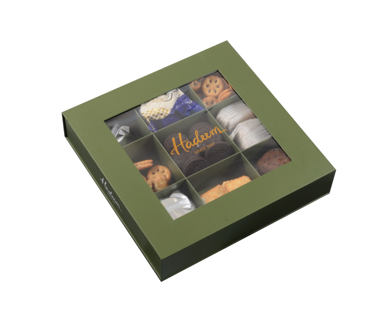 custom biscuits, nuts, and cookies rigid cardboard packaging boxes